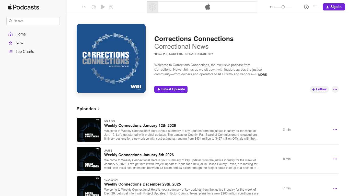 Corrections Connections - Podcast - Apple Podcasts